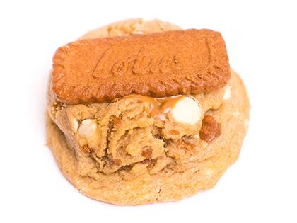 GCC Biscoff Cookie Butter & White Chocolate Cookie